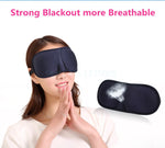 2015 Hot Sale 3d Seamless1 Pcs Eyeshade Travel Sleeping Eye Mask Black Shade Breathable Blindfold Patch Night Health Sleep