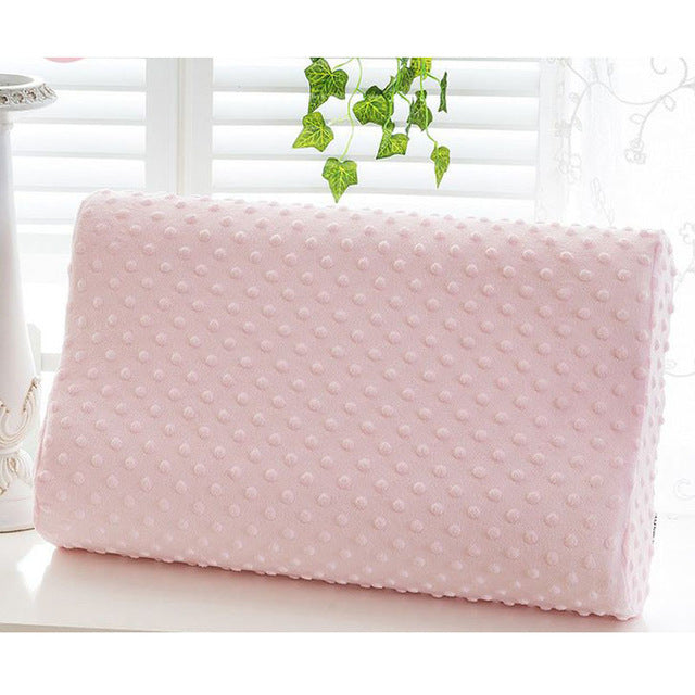 3 Colors Foam Memory Pillow Orthopedic Pillow Travel Sleeping Latex Neck Pillow Rebound Pregnancy Pillow Protect Health Care