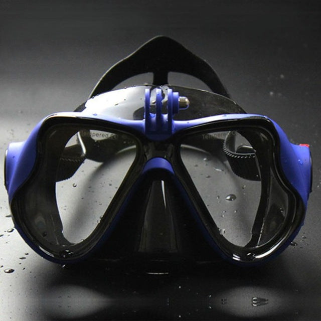 2017 Hot Professional Underwater Camera Diving Mask Scuba Snorkel Swimming Goggles for GoPro Xiaomi SJCAM Sports Camera