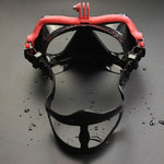 2017 Hot Professional Underwater Camera Diving Mask Scuba Snorkel Swimming Goggles for GoPro Xiaomi SJCAM Sports Camera