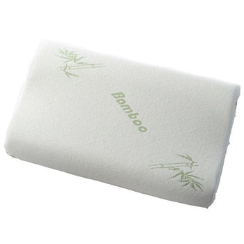 GIANTEX High Quality Bamboo Fiber Pillow Slow Rebound Memory Foam Pillow Health Care Pillow Massager Travesseiro Almohada U0301