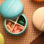 Compartment Travel Pill Box Organizer Tablet Medicine Storage Dispenser Holder Health Care Tool