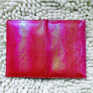 Luxury Elegant Women Passport Cover Pink World Universal Travel Passport ticket holder Cover on the Passport Case passport pouch