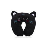 Hot Sale 9 styles U-shaped Plush Pillow Travel Pillow Cartoon Animal Car Headrest Doll