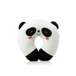 Hot Sale 9 styles U-shaped Plush Pillow Travel Pillow Cartoon Animal Car Headrest Doll