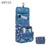 ASFULL Useful New Fashion Toiletry Bags Wash Bag Cosmetics Bags,Travel Business Trip Accessories Luggage Waterproof bathroom use