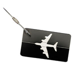 Hot Sale luggage tag Airplane Square Shape ID Suitcase Identity Address Name Labels travel accessories Luggage Board