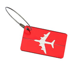 Hot Sale luggage tag Airplane Square Shape ID Suitcase Identity Address Name Labels travel accessories Luggage Board