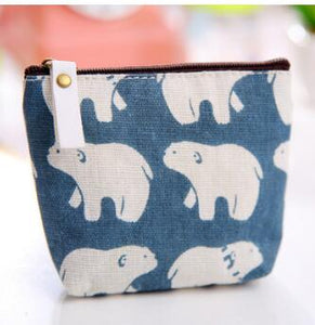 eTya Women Travel Toiletry Cosmetic Bag Pencil Make Up Makeup Case Storage Pouch Purse Organizer Cactus printing Students bags