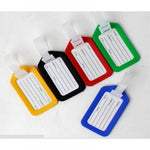 Hot Sale luggage tag Airplane Square Shape ID Suitcase Identity Address Name Labels travel accessories Luggage Board