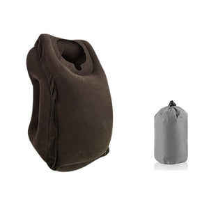 XC USHIO Inflatable Travel Pillow Air Soft Cushion Trip Portable Innovative Products Body Back Support Portable Blow Neck Pillow