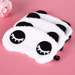 Cute Panda Sleeping Face Eye Mask Blindfold Eyeshade Traveling Sleep Eye Aid Drop Shipping Wholesale health care 3 Styles