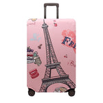 OKOKC World Map Elastic Thick Luggage Cover for Trunk Case Apply to 18''-32'' Suitcase,Suitcase Protective Cover Travel Accessor