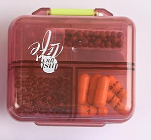 7 Days Weekly Tablet Medicine Case Holder Health Care Storage Organizer Container Drug Vitamin Box Compartment Travel Pill Case