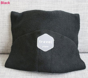 FREE SHIPPING Super soft neck support  cotton polyester travel pillow scarf for men and ladies