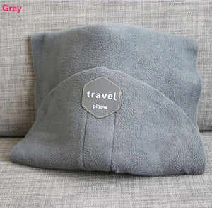 FREE SHIPPING Super soft neck support  cotton polyester travel pillow scarf for men and ladies