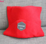 FREE SHIPPING Super soft neck support  cotton polyester travel pillow scarf for men and ladies