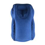 Travel pillow Inflatable pillows  air soft cushion trip portable innovative products body back support Foldable blow neck pillow