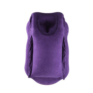 Travel pillow Inflatable pillows  air soft cushion trip portable innovative products body back support Foldable blow neck pillow