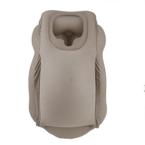 Travel pillow Inflatable pillows  air soft cushion trip portable innovative products body back support Foldable blow neck pillow