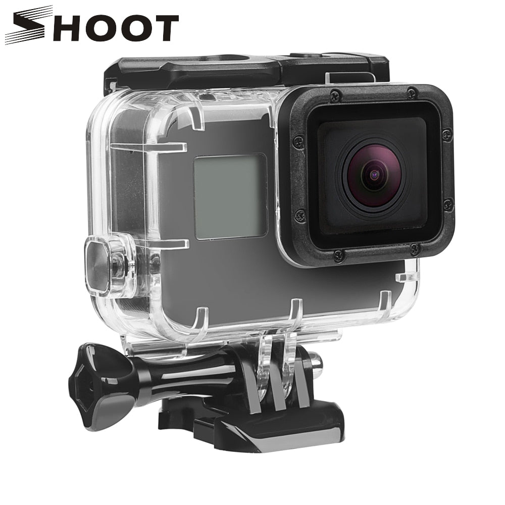 SHOOT 40M Underwater Waterproof Case for GoPro Hero 5 6 7 Black Go Pro Hero 6 7 Camera Diving Housing Mount for GoPro Accessory