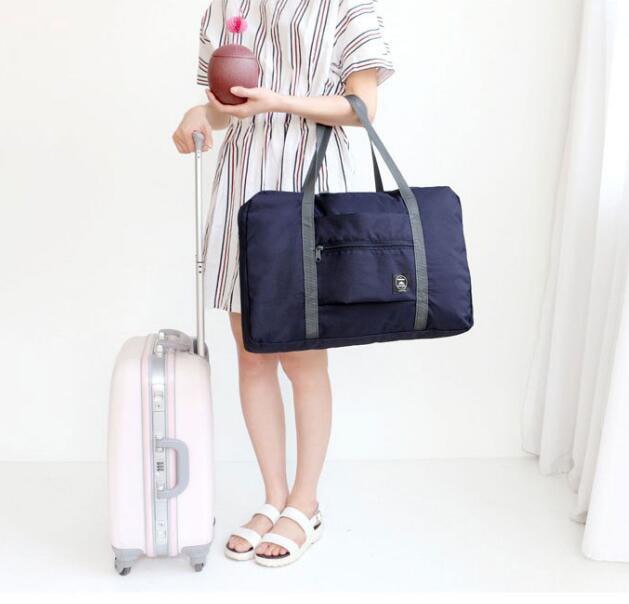 NEW Folding Travel Bag Nylon Travel Bags Hand Luggage for Men & Women Fashion Travel Duffle Bags Tote Large Handbags Duffel
