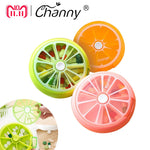 Channy Pill Box Fruit Shaped Vitamin 7 Day Weekly Medicine Pillbox Tablet Storage Case Container Cases Travel Round Health Care