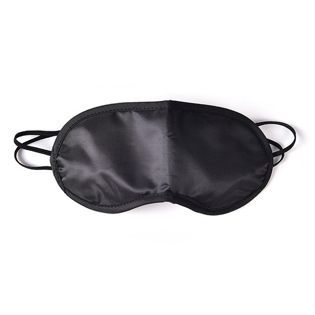 Hot Sale Travel Rest Sponge Eye MASK Black Sleeping Eye Mask Cover For Health Care To Shield The Light Eyeshade Relieve Fatigue