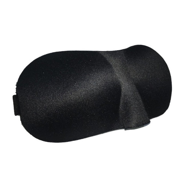 Hot Sale Travel Rest Sponge Eye MASK Black Sleeping Eye Mask Cover For Health Care To Shield The Light Eyeshade Relieve Fatigue