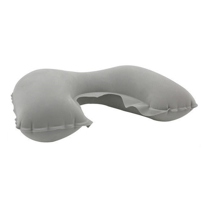 U Shaped Travel Pillow Inflatable Neck Car Head Rest Air Cushion for Travel Office Nap Head Rest Air Cushion Neck Pillow