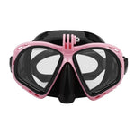 2017 Hot Professional Underwater Camera Diving Mask Scuba Snorkel Swimming Goggles for GoPro Xiaomi SJCAM Sports Camera