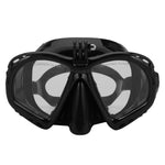 2017 Hot Professional Underwater Camera Diving Mask Scuba Snorkel Swimming Goggles for GoPro Xiaomi SJCAM Sports Camera
